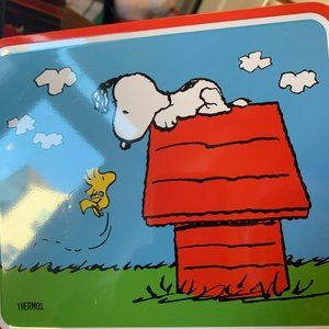 Thermos Snoopy Metal Lunchbox